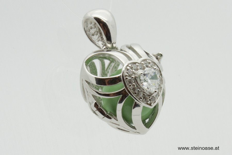 Engelsklangkugel  925-Silber "Grün" AKTION